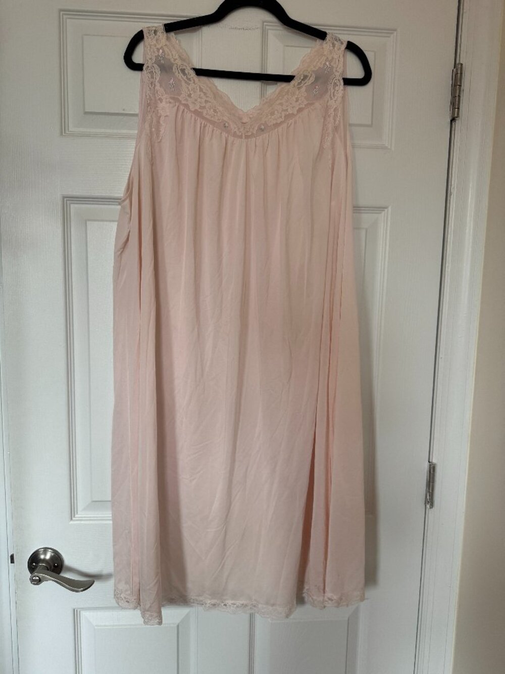 Vintage Pink Nightgown Approx Size L